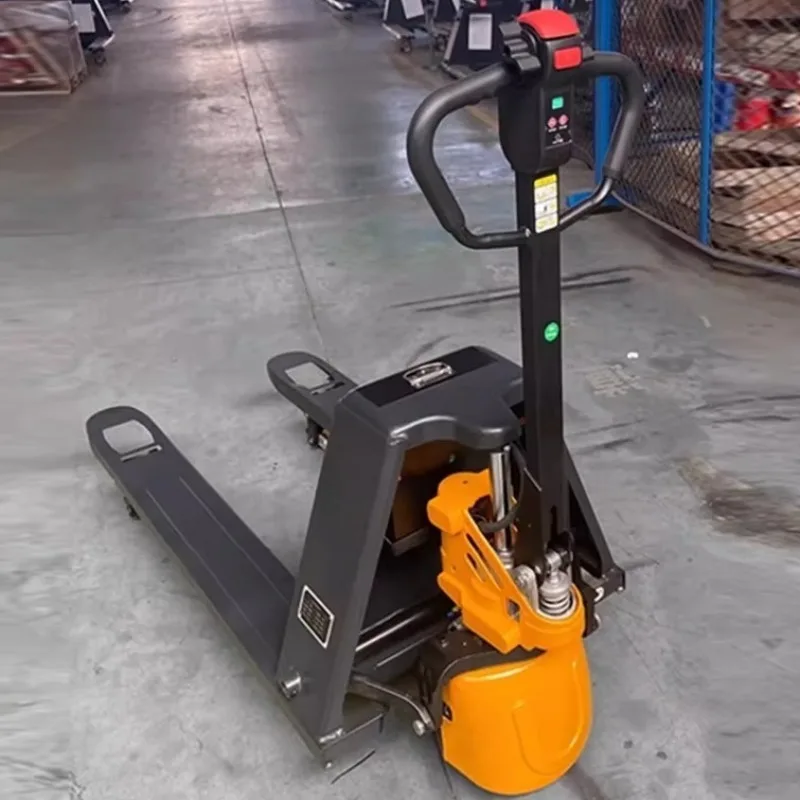 Hydraulic Lifting Pallet Truck Premium Quality Durable Frame Strong Load Bearing Easy To Maneuver Workshop Material Carrying Use