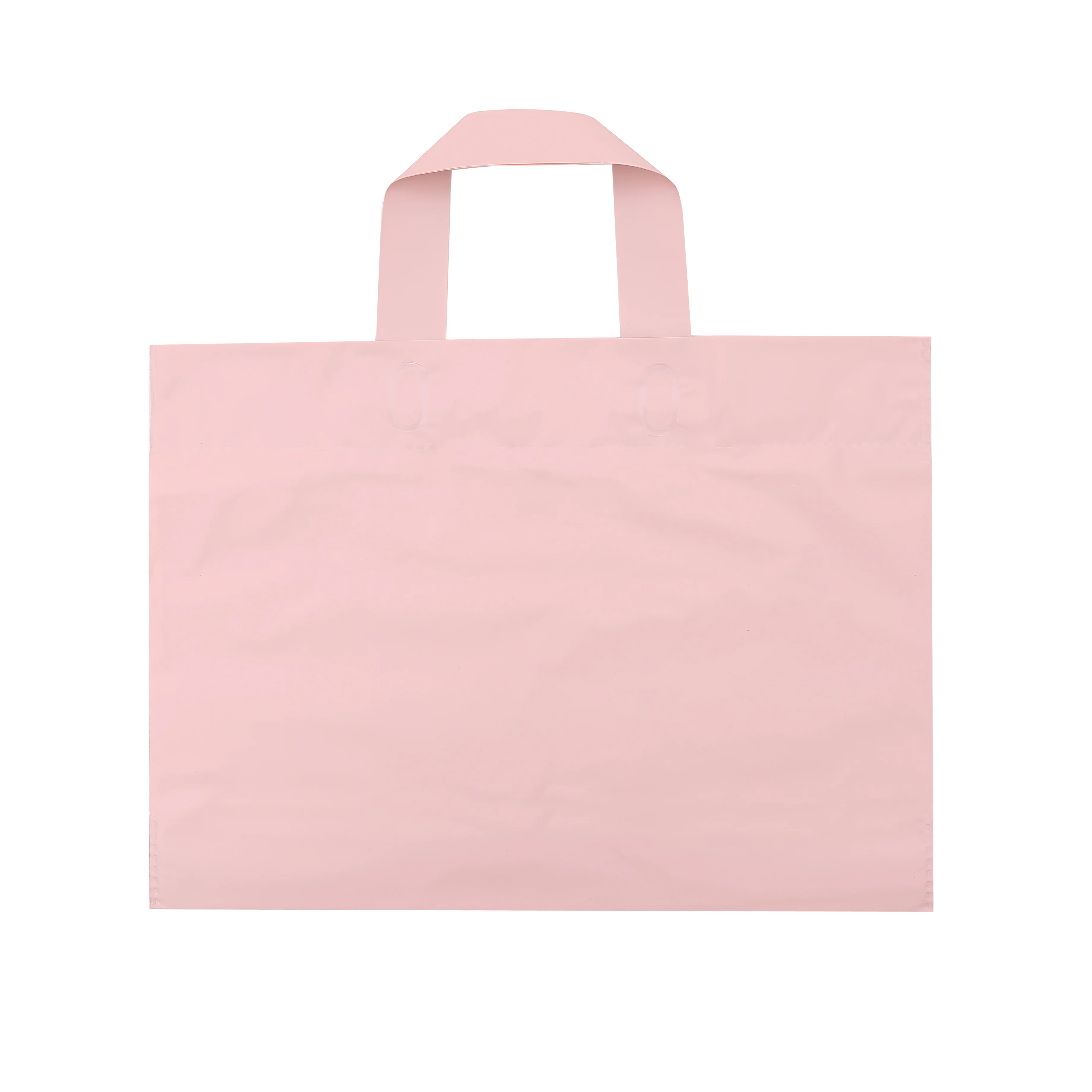 Customized logo frosted shopping bag plastic gift bag party event gift advertising packaging bag printing store name and address