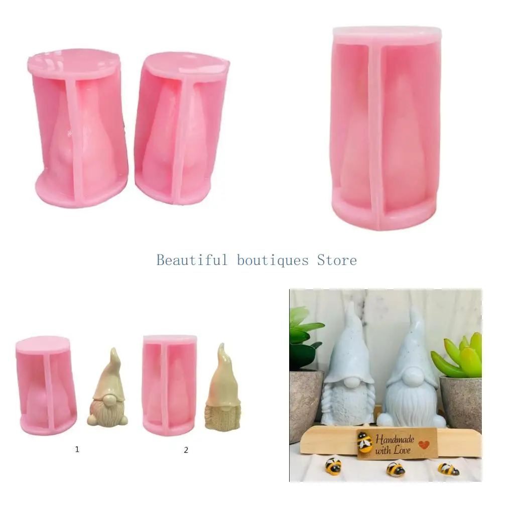 

U4LF DIY Ремесла пасхальная плесень гнома