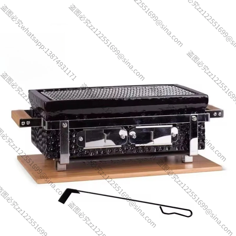 It Is Suitable for High-end Charcoal Grills, Ceramic Barbecue Grills, Kitchen Gathering Table Noodles, Portable Skewers