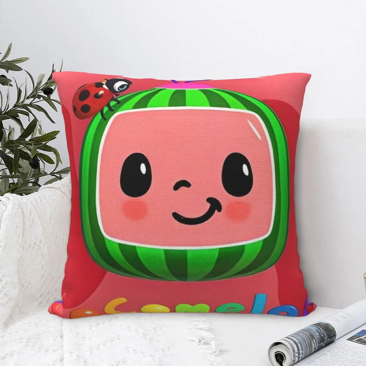 CocoMellons Pillowcase Product Printed Cushion Cover Pillow Covers Home Decor Square Multi-Size