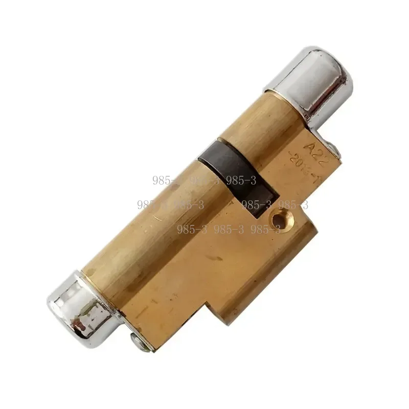 A13 Crescent Lock Cylinder, Pure Copper Anti-theft Door Lock Core with Matching Keys