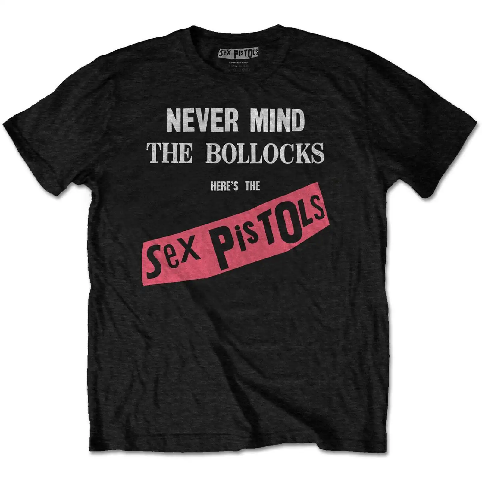 The Sex Pistols T Shirt Never Mind Bollocks Official New