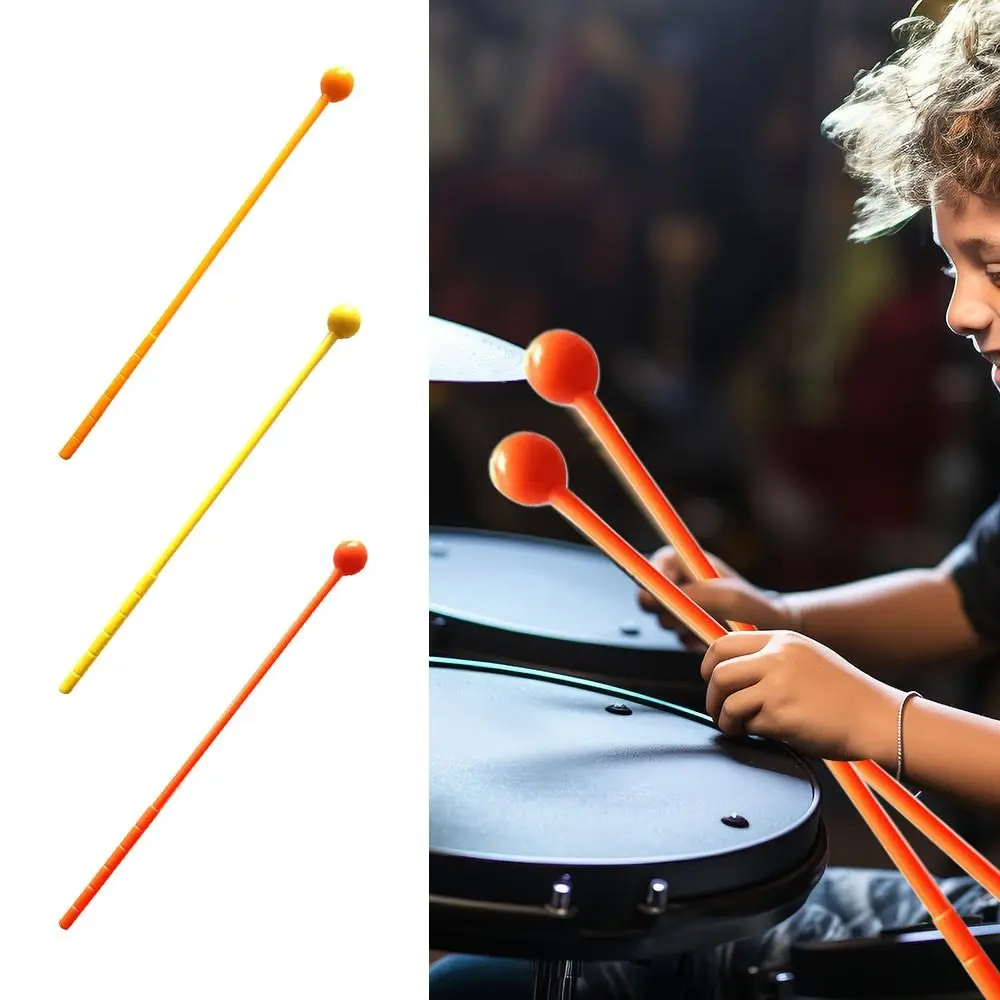 

Plastic Percussion Drum Sticks Mallets Children's Toys Drum Accessories Adults Kids Drum Stick Mallet Performance Supplies