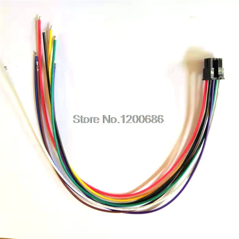 8PIN 20AWG 30CM Micro-Fit 3.0 43025 Molex 3.0 2x4pin 0430250800 8 pin Molex 3.0 2*4pin 8p wire harness customization colors