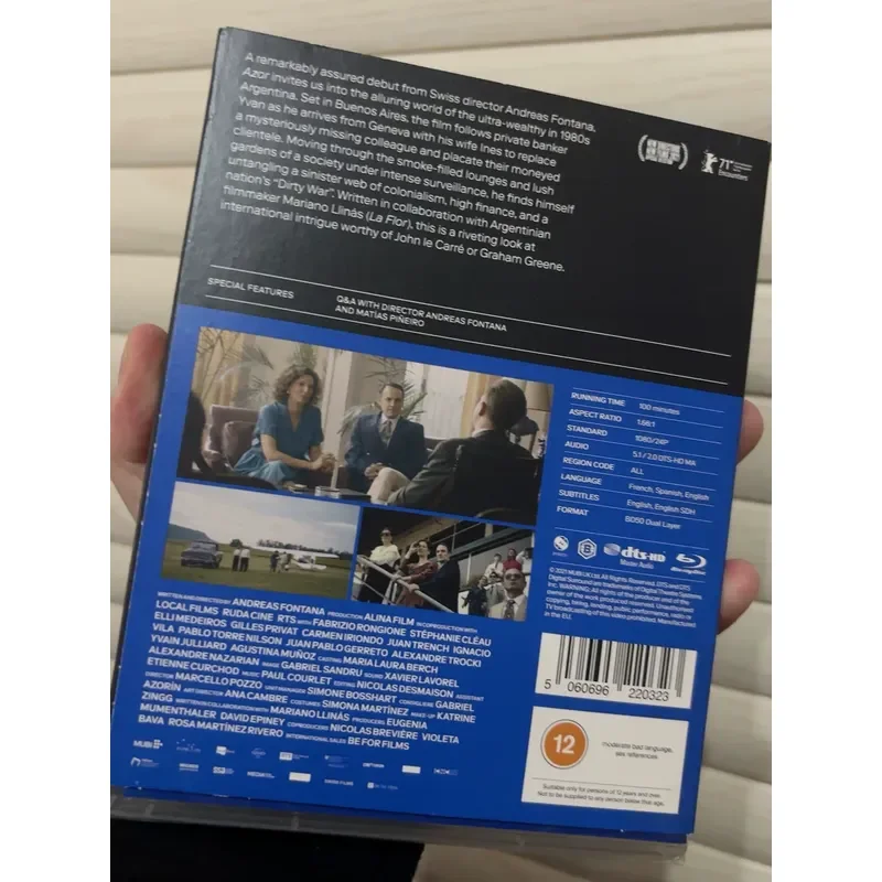 British Version Mubi Blu Ray Athol High Definition Movie Disc Collection