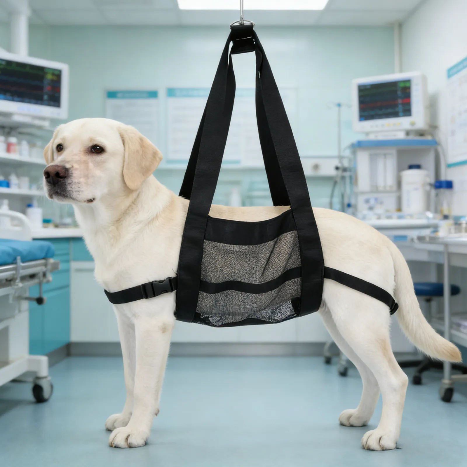 Animal Weighing Sling High Strength Poultry Carrier Bag Mesh Design Livestock Handling Farm Veterinary Small Animal Scale Sling