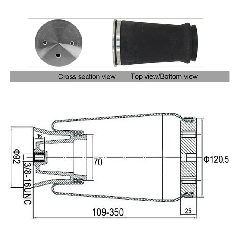 1S9000 Air Bag Package Spring Suspension Vehicle Suspension W21-760-9000 Accessories