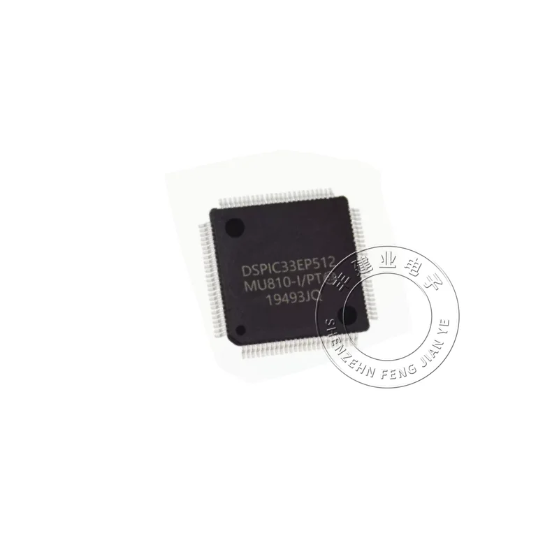 DSPIC33EP512MU810-I/PF 100%ORIGINAL IC MCU 16BIT 512KB FLASH 100TQFP 1-5PCS