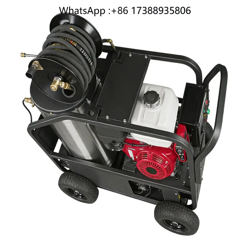 Versatile High  Pressure Washer Kit Includes Surface Cleaner Attachment Soap Dispenser and Well-Knit High-Pressure Hose