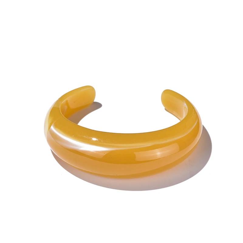 Vintage Böhmischen Harz Manschette Charme Armbänder Armreifen Für Frauen Mode Schmuck Acryl Weit Offene Handgelenk Geometrische Armreif Pulseras – Detail 31