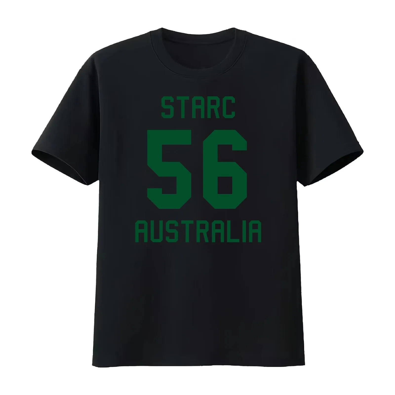 Mitchell Starc 56 Australian Cricket Jersey T-Shirt Summer Casual Cotton Tee Oversized Streetwear Tops Vintage Graphic Print