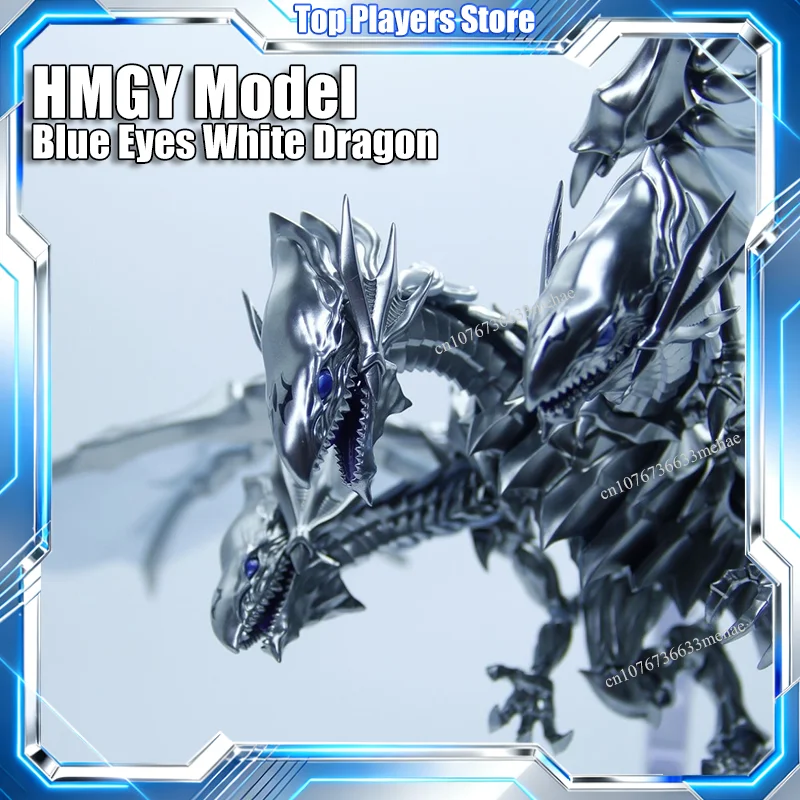 

In Stock HMGY Model Blue Eyes White Dragon Action Figure KO Toy Assembly Model Kit FRS Metallochrome Gifts