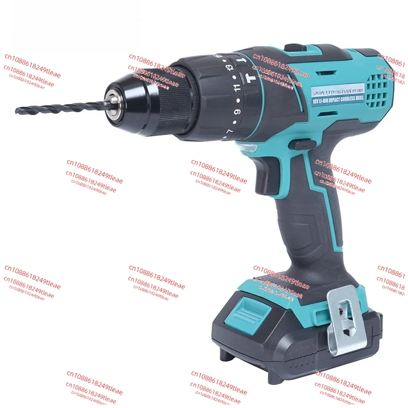

18V Lithium Battery Cordless Drill Hand Drill Impact Drill Household Multi-Function Electric Screwdriver Electric