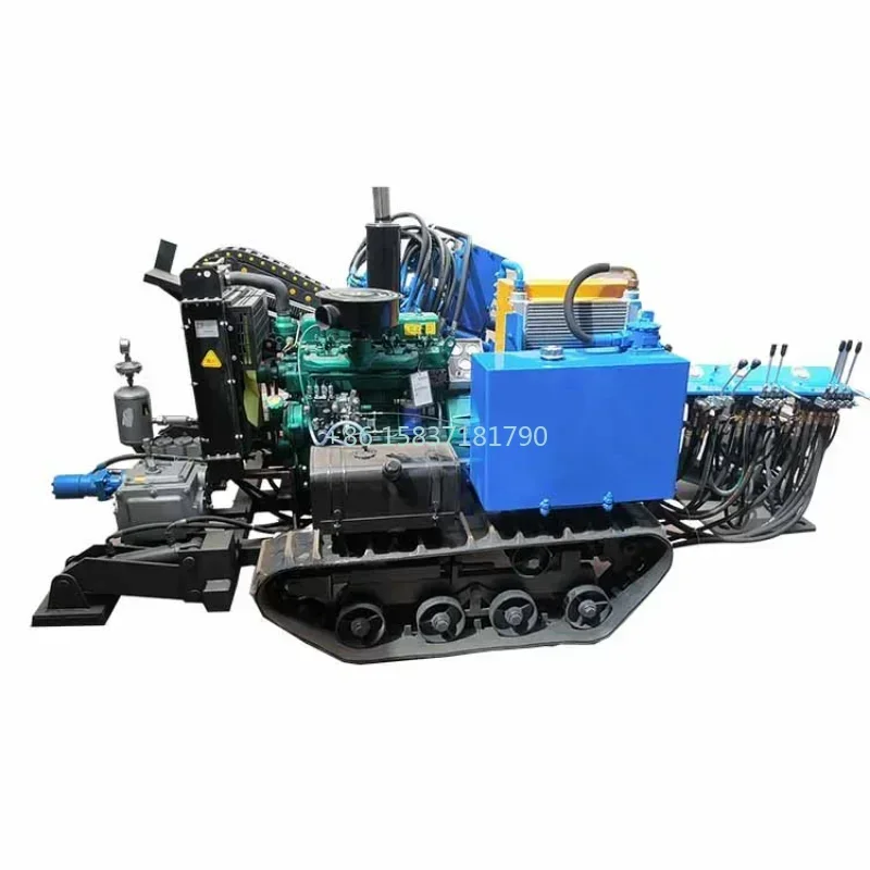 65HP Pipeline Project Horizontal Directional Drilling Rig Machine HDD 16T Orientation HDD Drill Rig Underground Construction