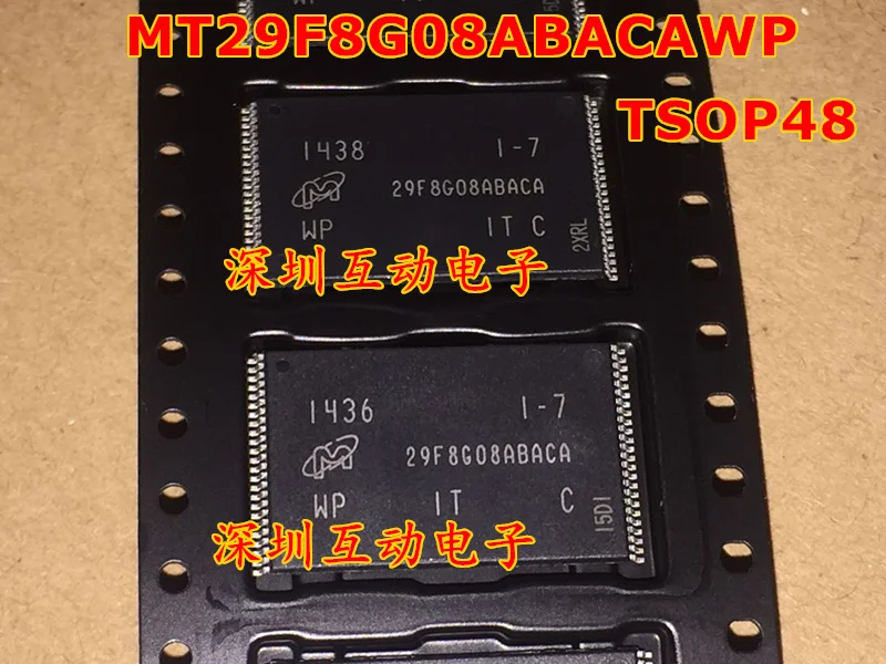 

Free shipping MT29F8G08ABACAWP TSSOP48 10PCS