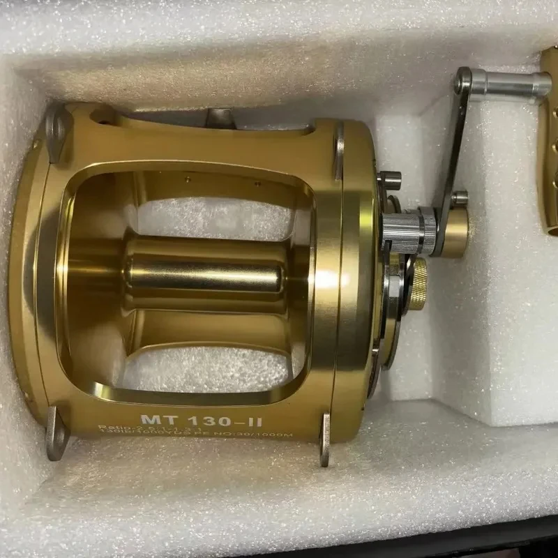 0W Trolling Speed Deep Sea Boat Big Game Reels Metal Heavy Saltwater Fishing Reel