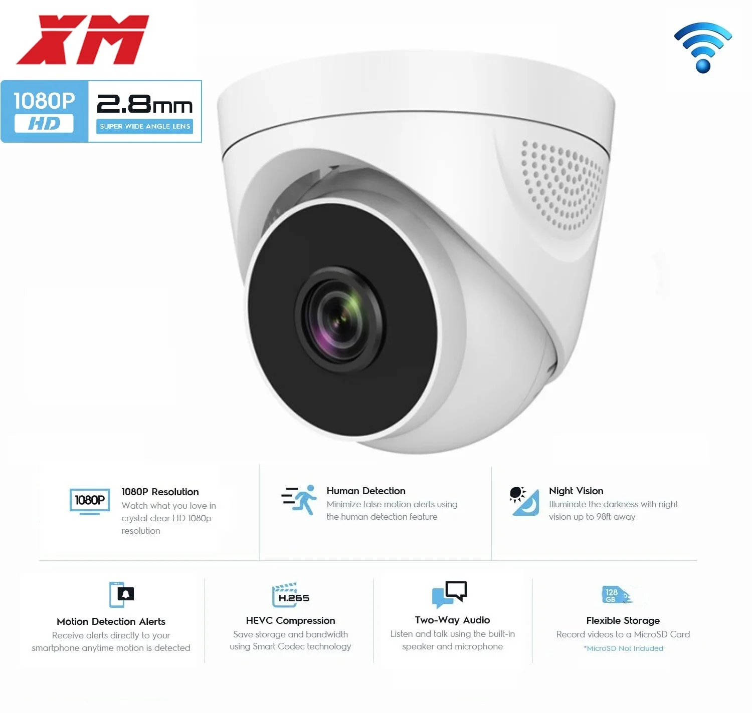 camera ip de seguranca com wi fi cupula 2mp talk p sem fio suporte para conversa two sistema de vigilancia para casa 01