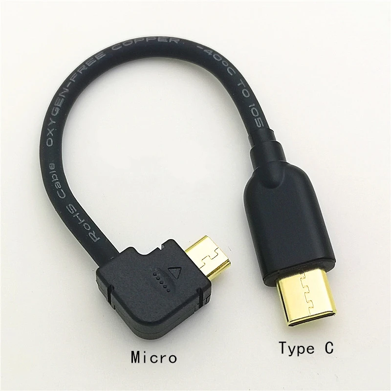 Type-c to Type-c Micro USB Audiophile Audio Cable for Android Phone to Decoder Ear Amplifier OTG DAC