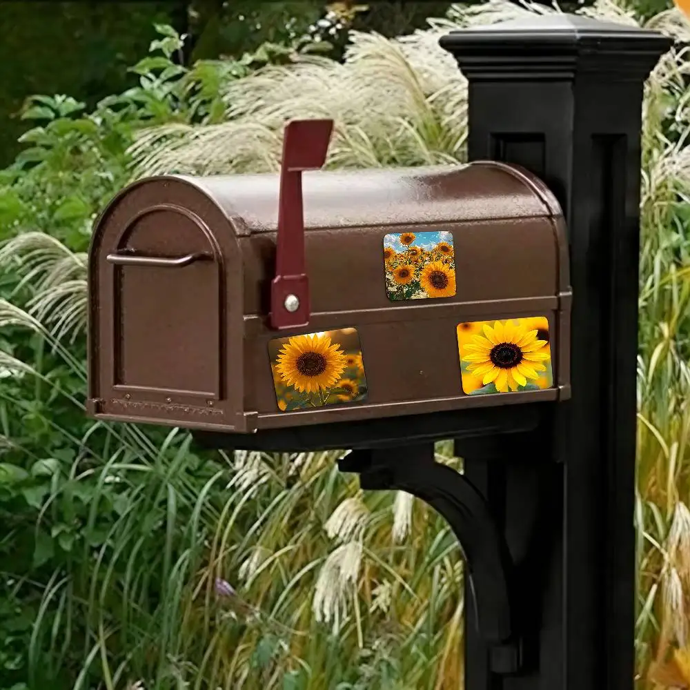 Sunflowers Refrigerator Magnet Creative Kitchen Home Decoration Soft Magnetic Decor Festival Gifts Multi Scene Use