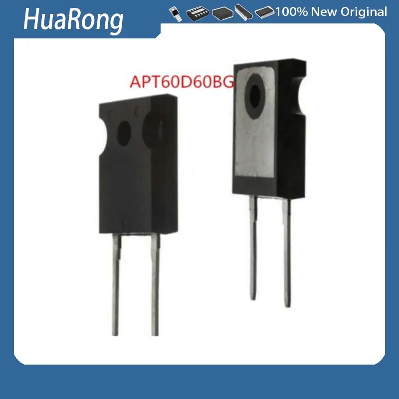 5PCS/LOT     APT60D60BG    APT60D60 BG       TO-247-2