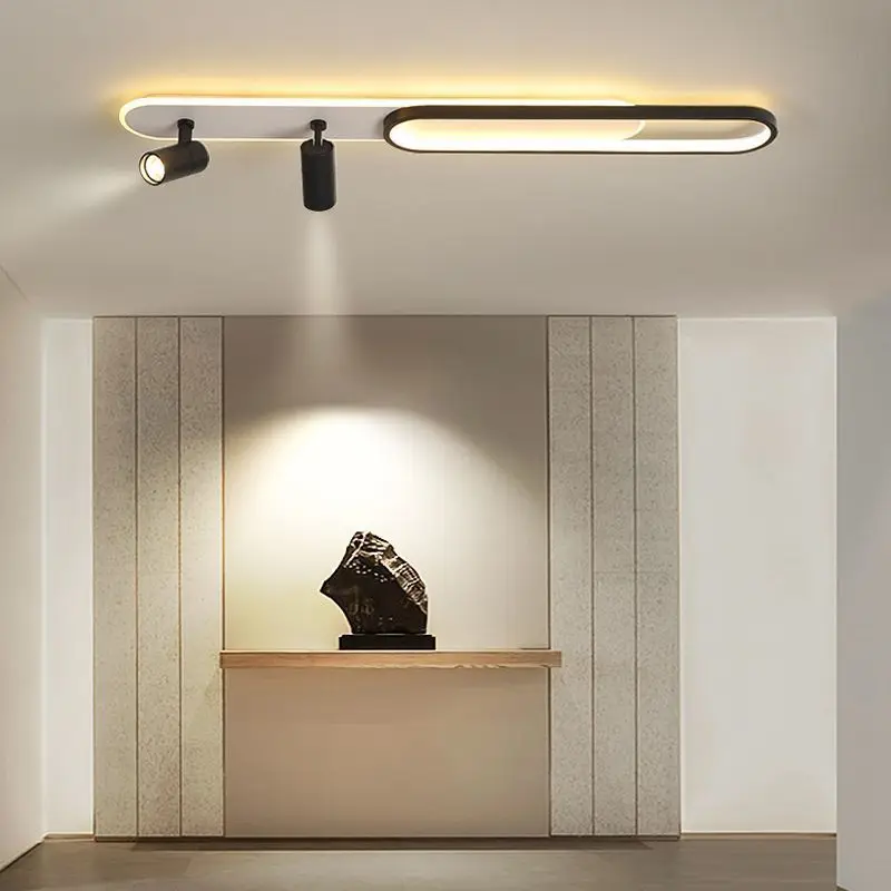 

Minimalist Modern LED Track Light Dimmable Surface Mount for Bedroom Dining Lighting Led Lights Ceiling Light Lights for Room