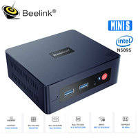 Beelink Mini S Intel 11th Gen N5095 Mini Pc DDR4 RAM 8G SSD 128G 512G Wifi5 BT4.0 Mini Host 4K Office Desktop Gaming Computer