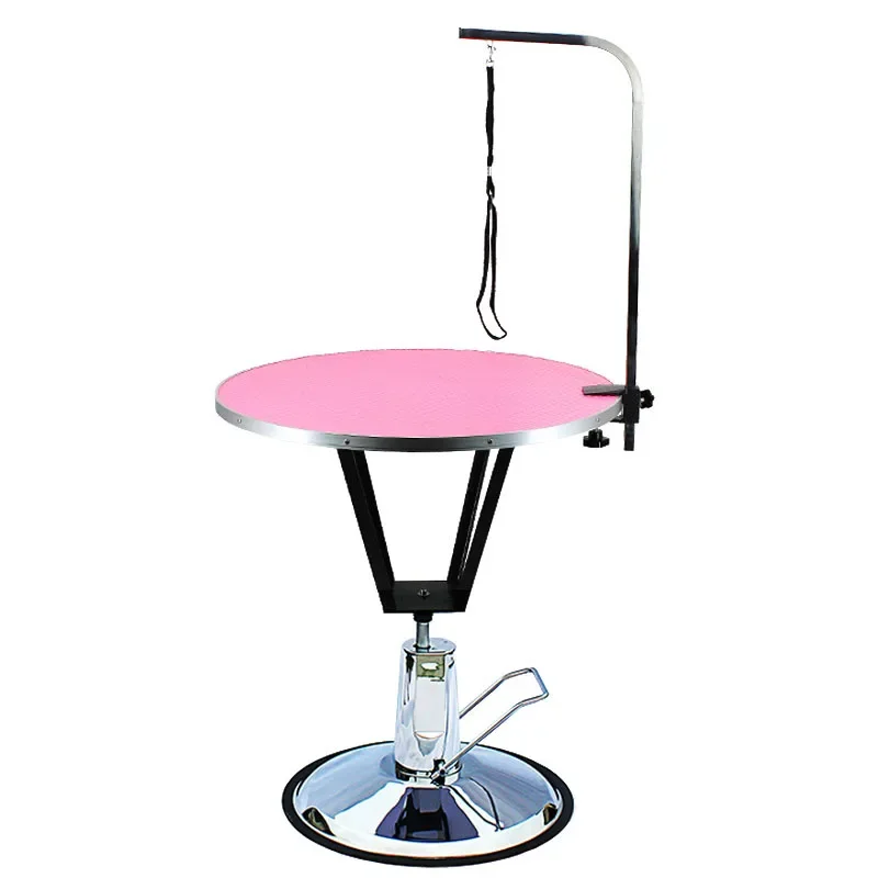 Pet Grooming Table Dog Cat Modeling Bath Table Hair Dryer Bracket Hydraulic Lift Trimming Beauty Table