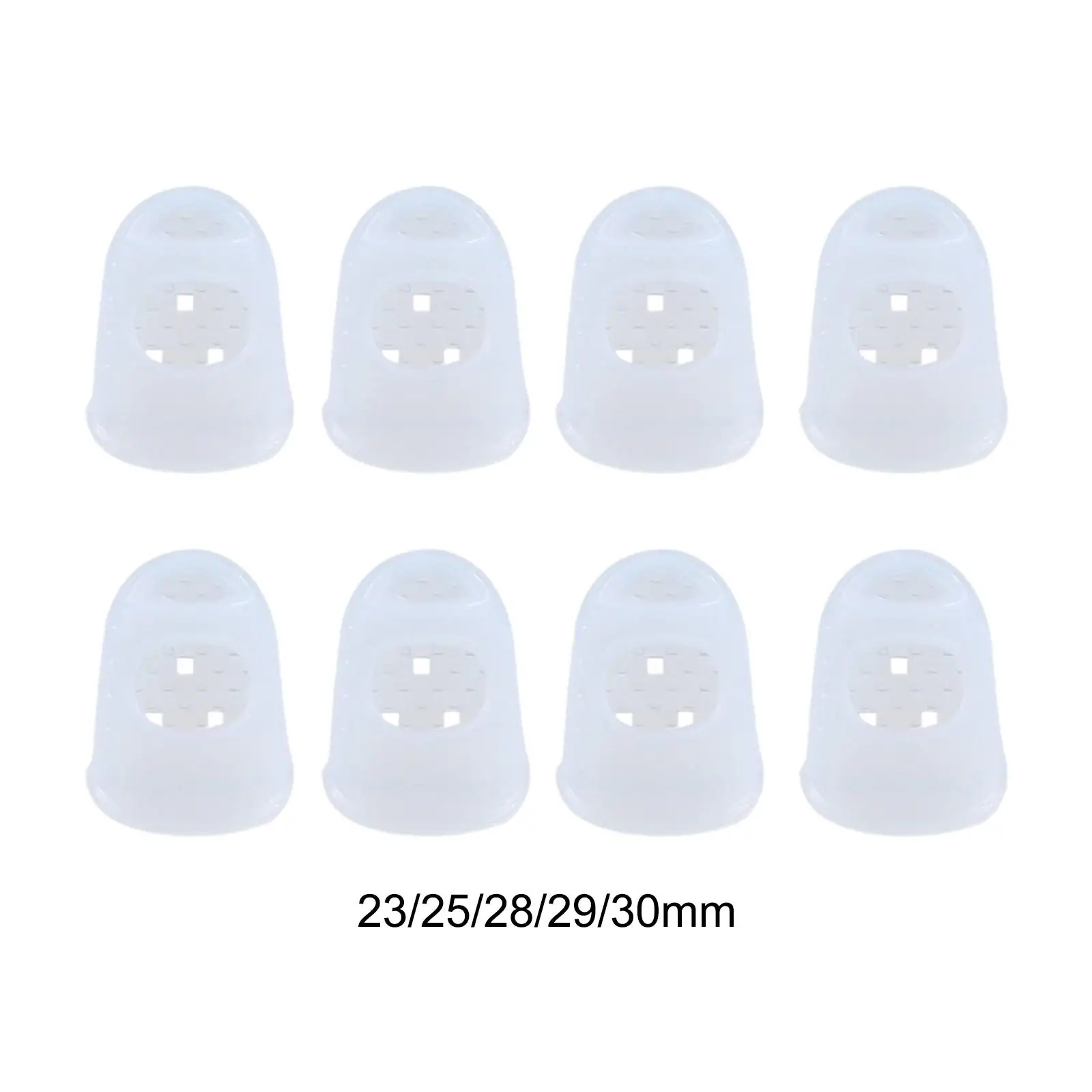 8x Silicone Guitar Finger Guards for Stringed Instruments Guitar Beginner