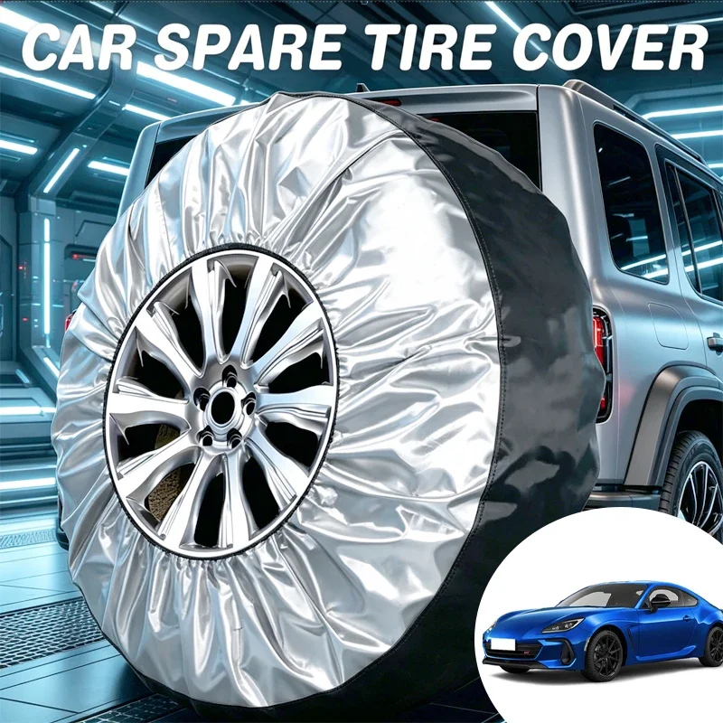 

For Subaru Impreza WRX STI Forester Outback Legacy Crosstrek BRZ 4PCS Car Tire Cover Spare Wheel Dustproof Protector