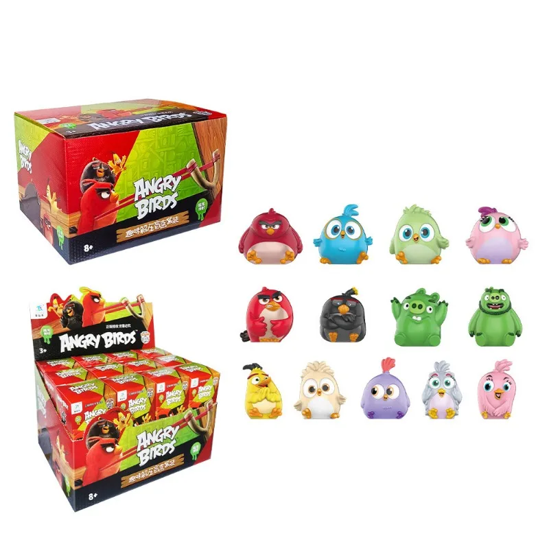 Angry Birds Caixa Cega Brinquedos Figuras Bonitos Vermelho The Blues Chuck Bomb Matilda Hal Terence Stella Bolhas Boneca Modelo Presentes Brinquedos