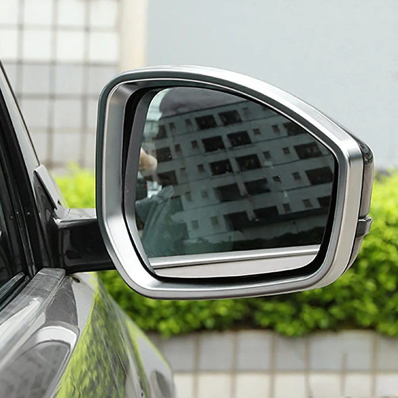 Chrome Side Rearview Mirror Frame Cover Trim for Land Rover Discovery Sport 2015-2018 Range Rover Evoque