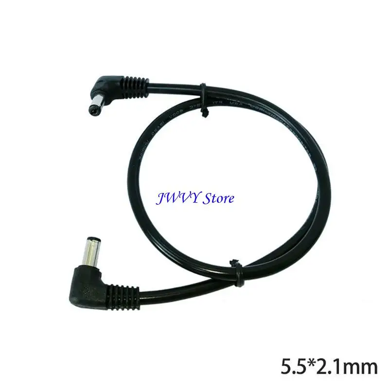 573A DC5521 Power Cord Male to Male Connectors Cable 18AWG for LED Light