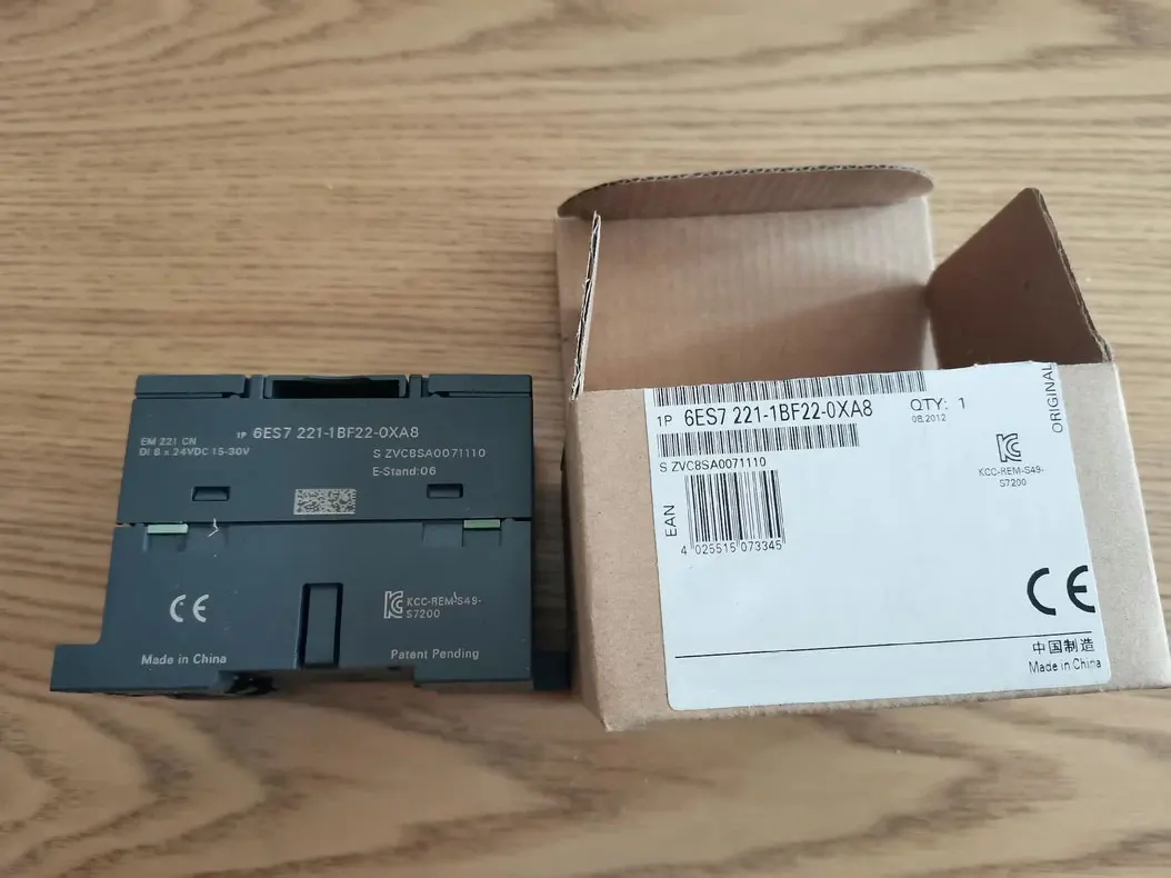 

Совершенно новый 6ES7221-1BH22-0XA8 6ES7221-1BF22-0XA8 6ES7221-1BH22-0XA0 6ES7221-1BF22-0XA0 6ES7221-1EF22-0XA0 Гарантия один год