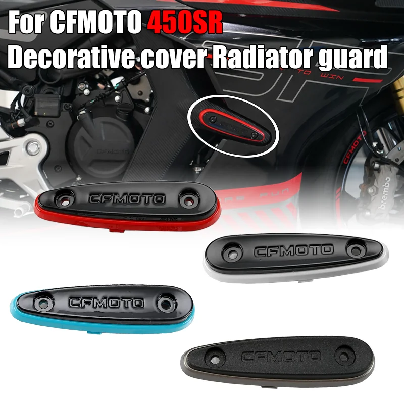 

For CFMOTO Accessories 450SR 450SRS CF400-6 Radiator Guard Left and Right Large Decorative Cover Front Guard Anti Drop Block