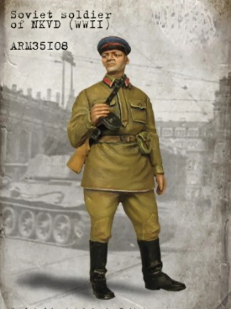 

1/35 Scale Resin Soldier Figure Model Kit Collection Miniature History Russian Infantry 1persons Unassembled and Unpainted 524x