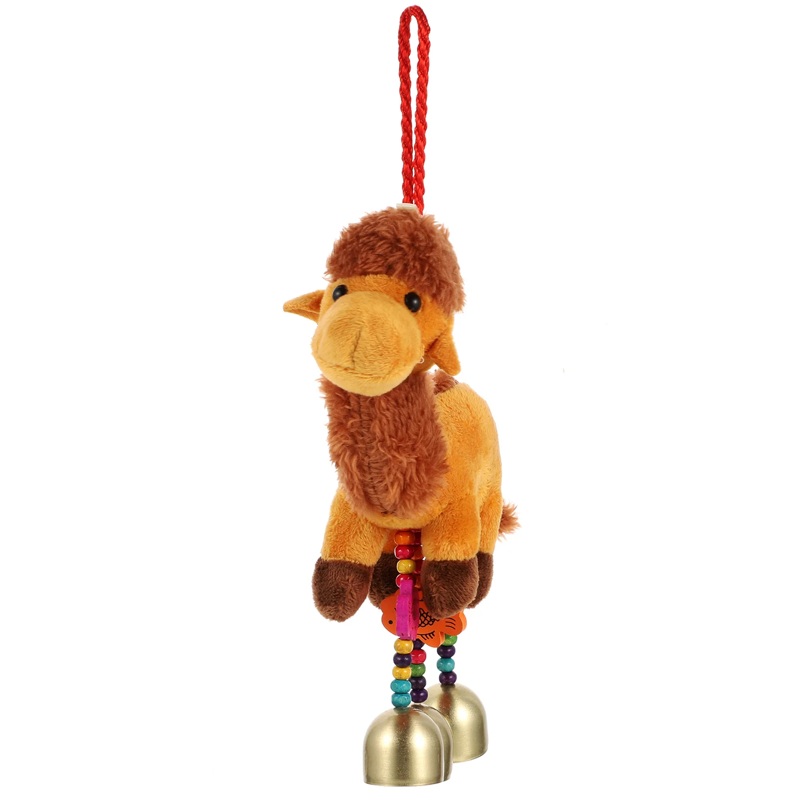 

Camel Unique Gift Option Plush Toy for Purse Kids Party Favors Animal Statue Cartoon Keychain Creative Stuffed Metal Cute