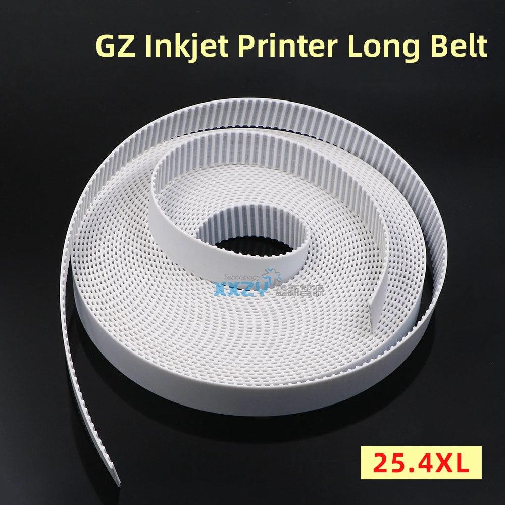 

Длинный ремень GZ для струйного принтера 25,4XL-9000 мм 10 м 15 м Gongzheng GZT3204 GZM3202SG Starfire 1024 Ремень каретки