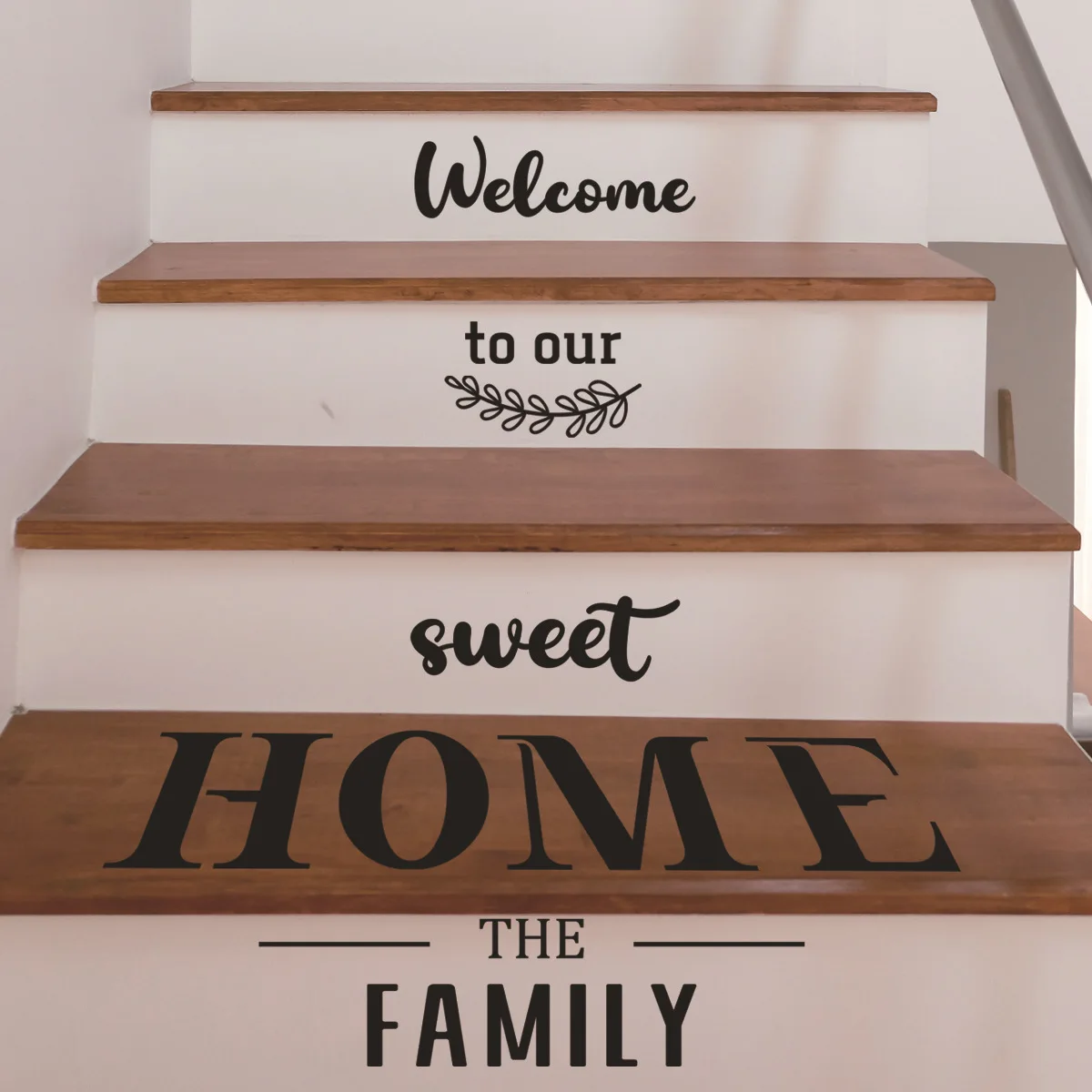 25*70cm English Slogan Home Wall Sticker Background Wall Living Room Bedroom Study Dining Decoration Mural Wall Sticker Ms4258