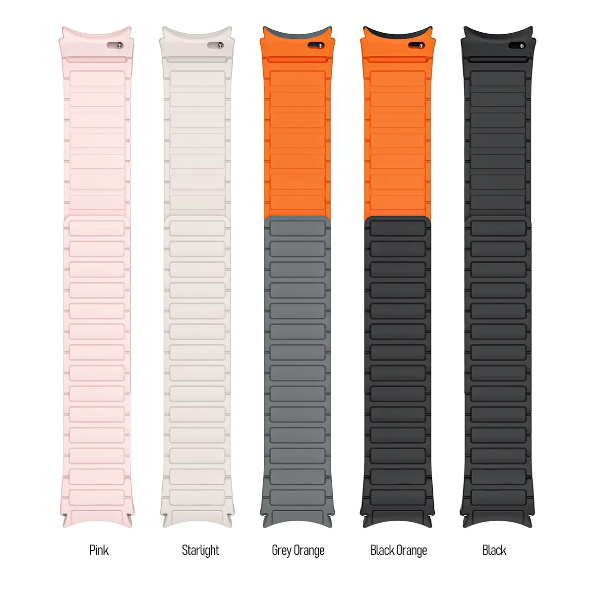 Silicone Band For Samsung Galaxy Watch 6 Classic 43mm 47mm 5Pro 45mm NO Gaps Sports Strap For Watch 7 40 44mm 4Classic 42mm 46mm image 2