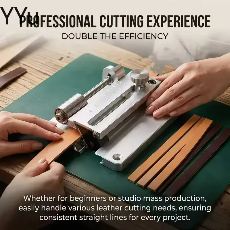 custom for Leather Strip Cutter Handmade Belt Shoulder Strap Cutting Tool DIY Craft Rope Slicing Device Sewing Accessories