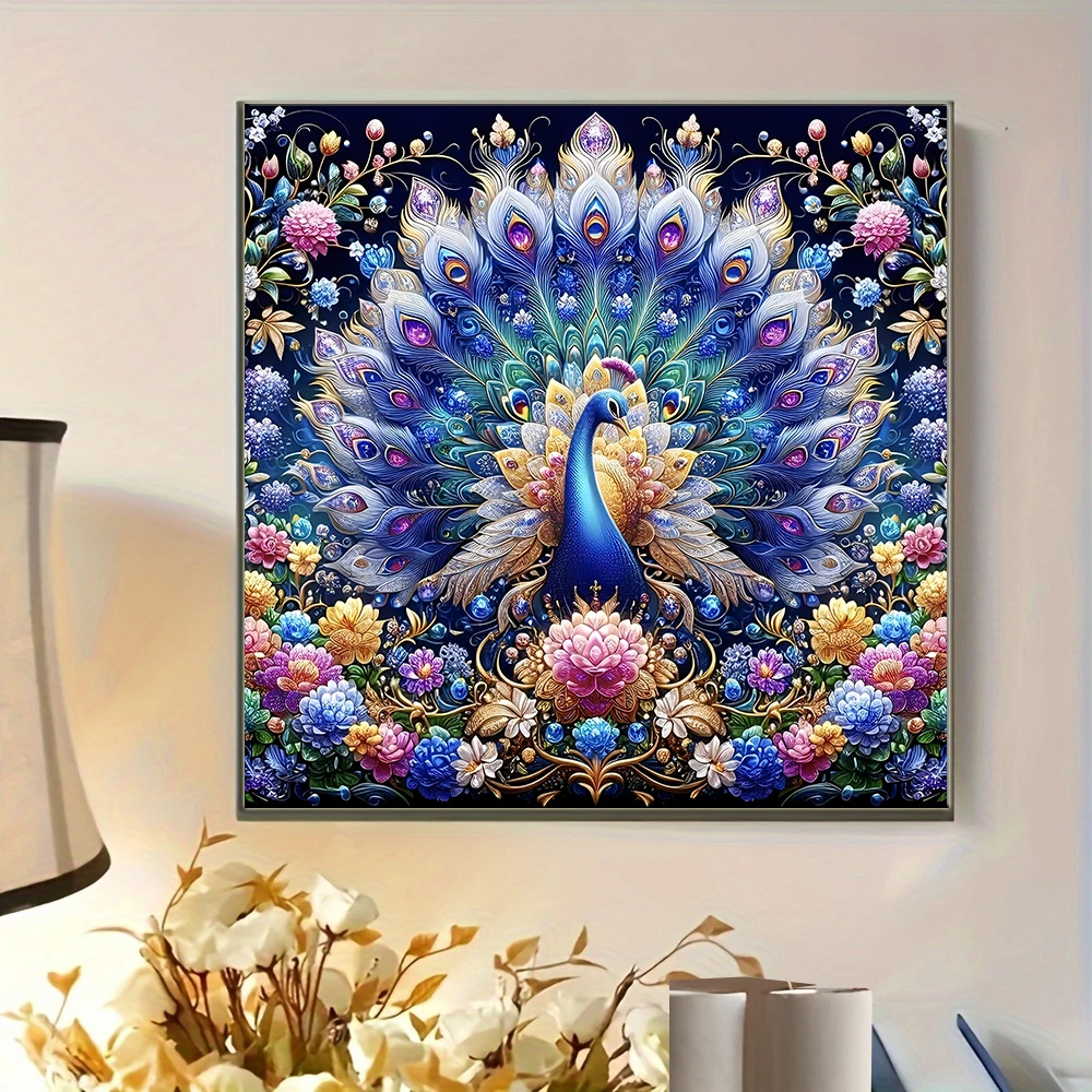 Peacock Diamond Painting Kit 5