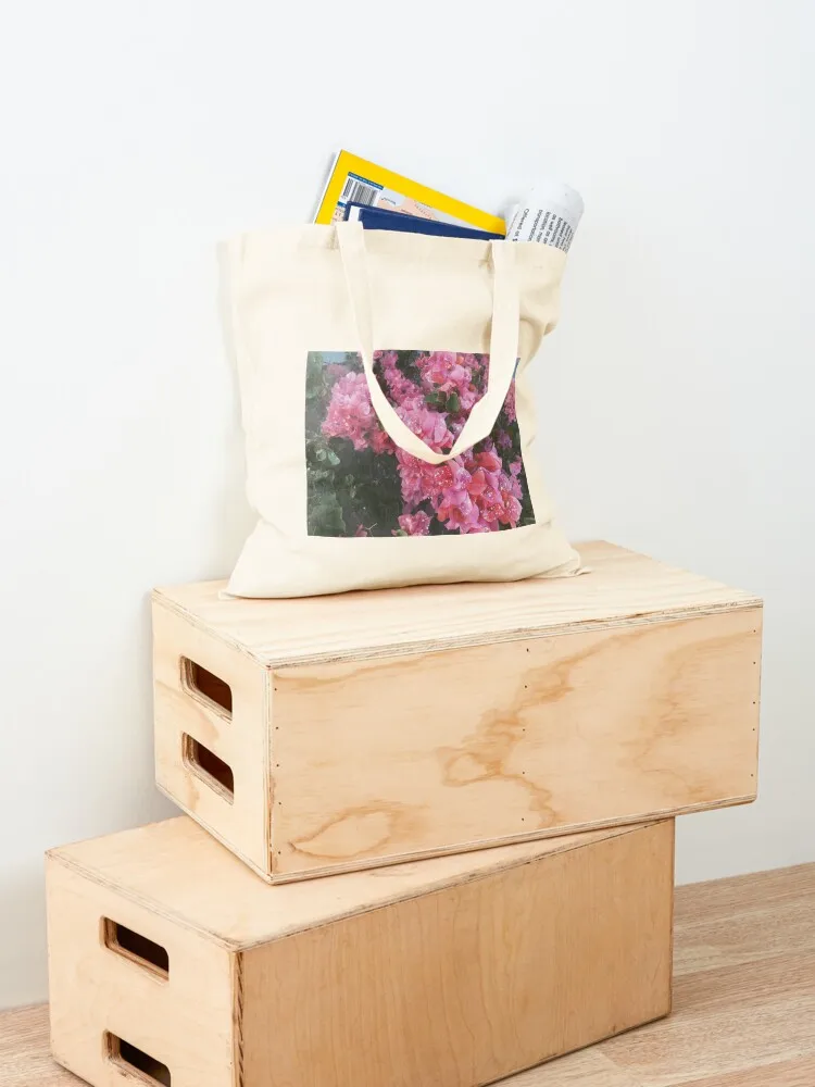 Bougainvillea Tote Bag draagtas universiteit winkelwagentassen