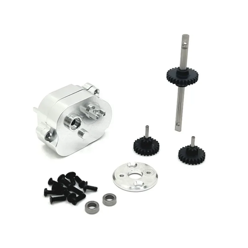 Modificação de metal 370 motor caixa onda média para modelo mn novo 99s mn168 mn82 lc79 mn78 rc peças de carro