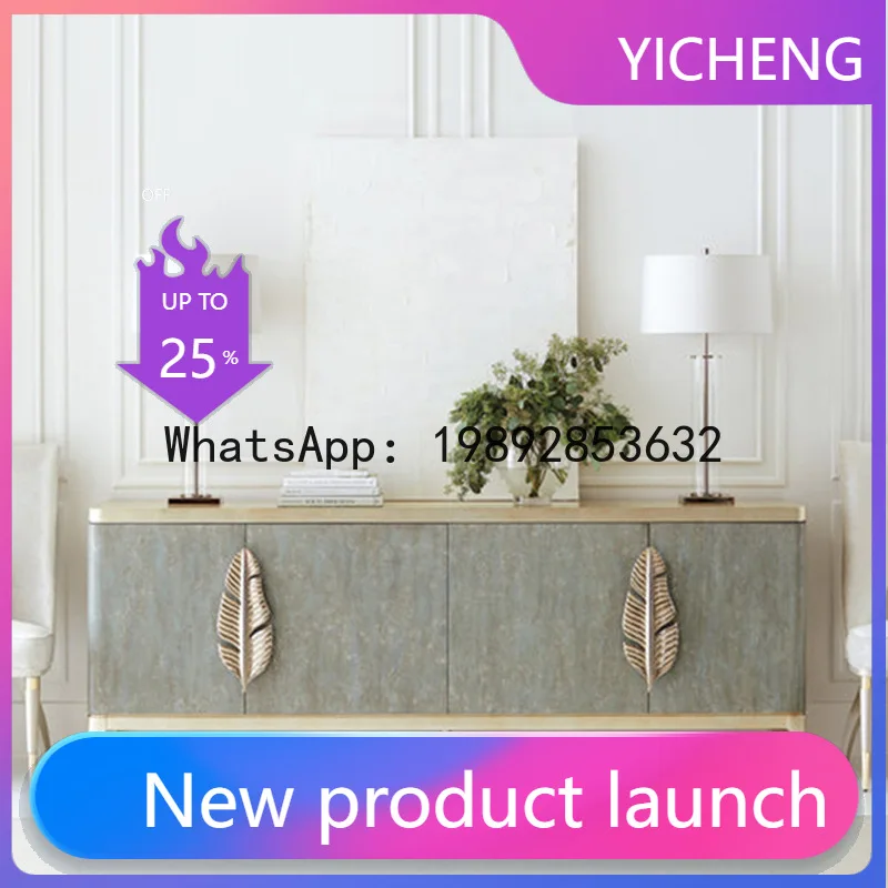 X-20  rustic modern minimalist creative design tv cabinet living room storage hotel villa cabinet