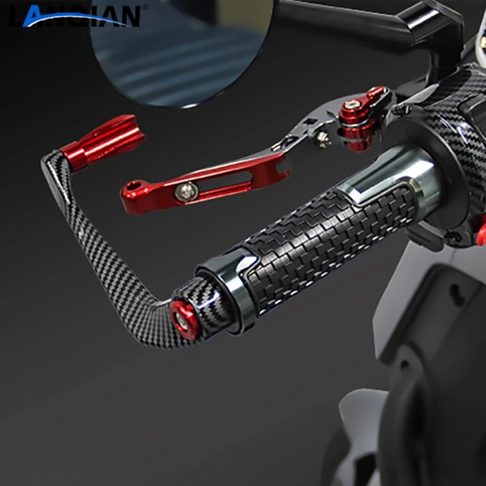 FOR YAMAHA YZF600R YZF 600R YZF 600 R thundercat 1995-2008 Handlebar Grips Guards Brake Clutch Levers Handle Bar Protector Guard