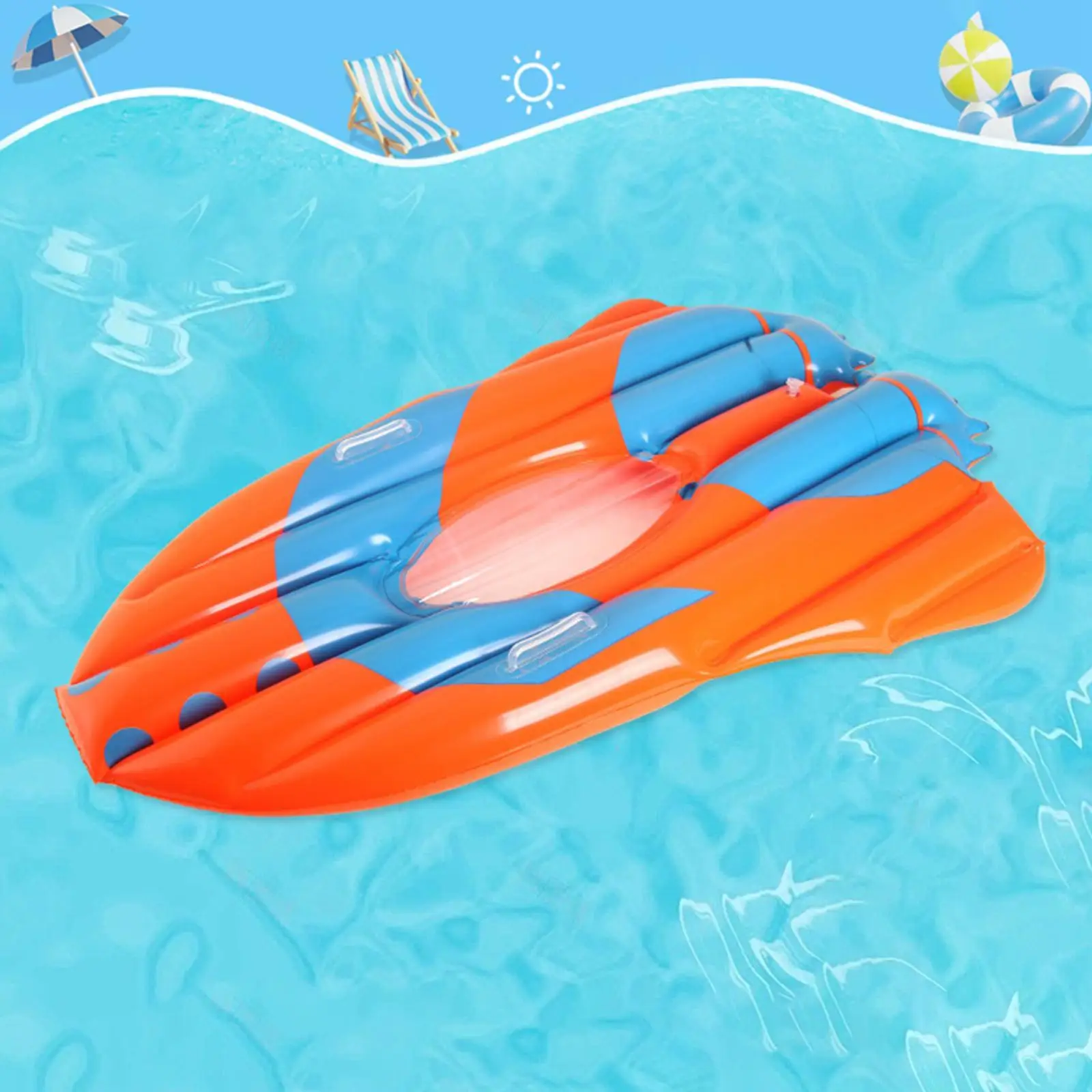 حفلة حمام السباحة العائمة مع مقابض مياه الصيف