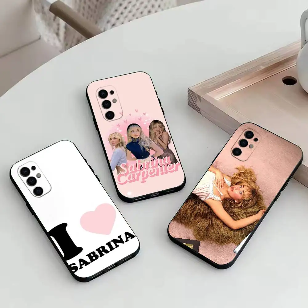 edgy girl S-Sabrina Carpenter  Phone Case For Samsung S25,S24,S21,S22,S23,S30,Ultra,S20,Plus,Fe,Lite,Note,10,Black Cover