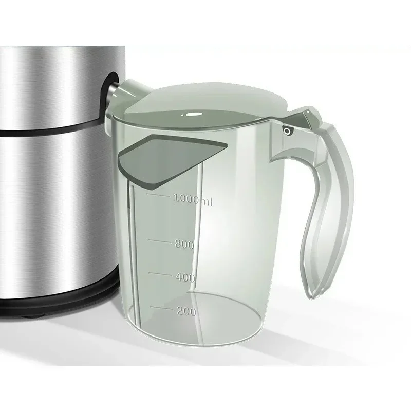 Commercial household automatic stainless steel slag juice separation, cut-free fruit and vegetable large-diameter fruit juicing