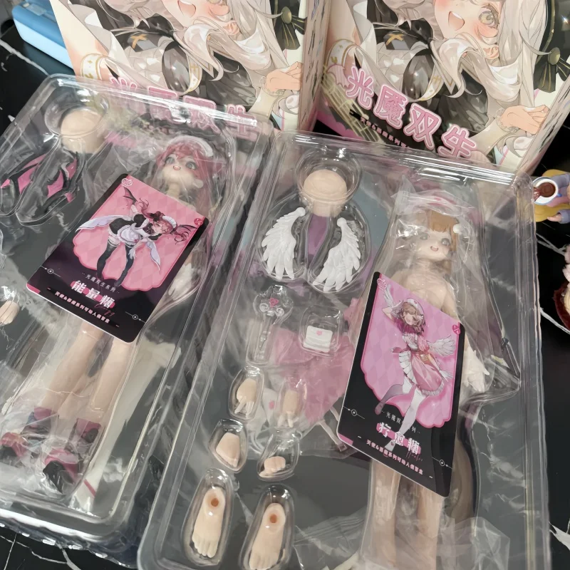 

Подлинная новая кукла Neo Eden Mjd, слепая коробка, свет, кошмар, двойная серия, подвижная фигурка, коллекционная игрушка, милые настольные рождественские подарки